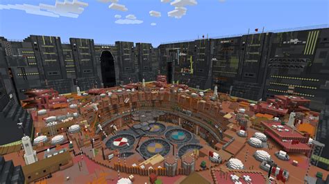 Sci Fi Base By Tucanostudios Minecraft Map