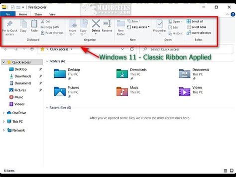 Download How To Restore The Classic File Explorer Ribbon In Windows 11