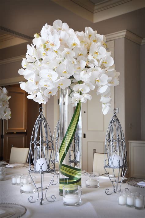 Orchid Centerpiece I Think We Have A Winner White Flower