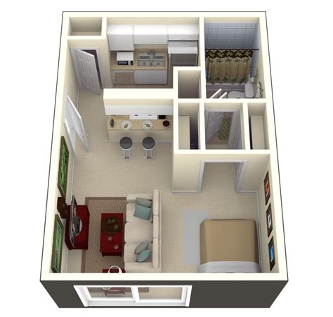 500 Sq Ft House Interior Design 500 Square Feet Apartment Floor Plan