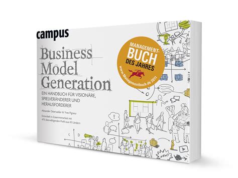 Business Model Generation Ein Buch Von Alexander Osterwalder Yves