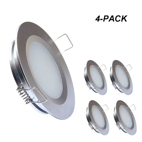 Like nearly all 12 volt appliances, the fixture we are working with came with only two short wires. acegoo Recessed Ceiling Light LED 12V 3W, Warm White ...