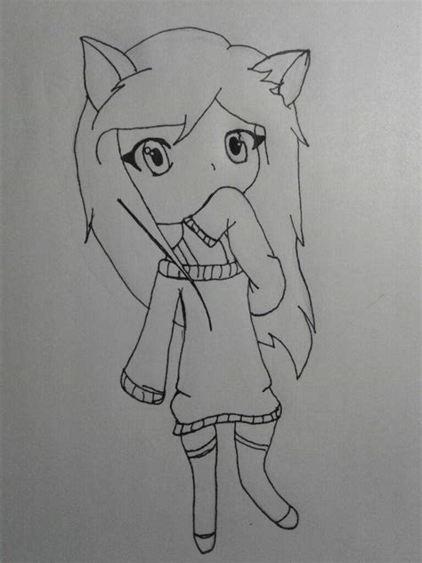 😘😀DIBUJO DE LYNA CHIBI (procedimiento)😀😘 | 💜Lyna Vallejos💜 Amino