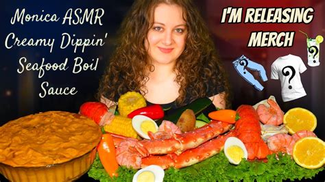 Asmr Seafood Boil With My Creamy Dippin Seafood Boil Sauce I M