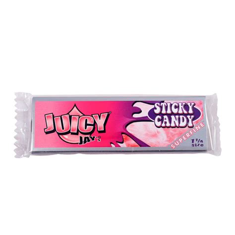 juicy jay s rolling papers super fine 1¼ sticky candy canada — head candy smoke shop