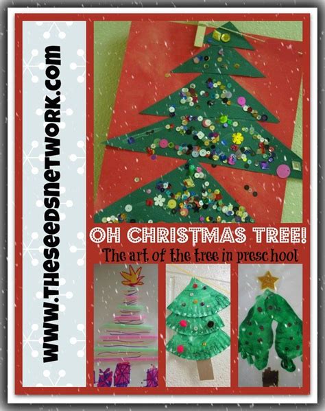 Oh The Many Ways To Make Christmas Trees In Preschool Preschool