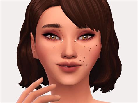Sims 4 — Mira Birthmarks By Sagittariah — Base Game Compatible 1 Swatch Properly Tagged Enabled