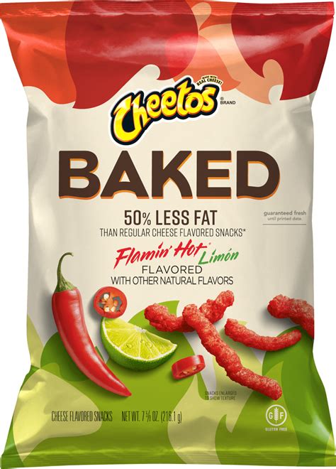 Baked Cheetos® Flamin Hot® Limón Cheese Flavored Snacks Fritolay