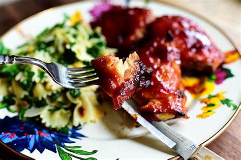 Remove from oven briefly, brush sauce all over the thighs, then use a spatula to flip them over to the other side, being careful not to tear the skin. Oven BBQ Chicken | The Pioneer Woman Cooks! | Bloglovin'
