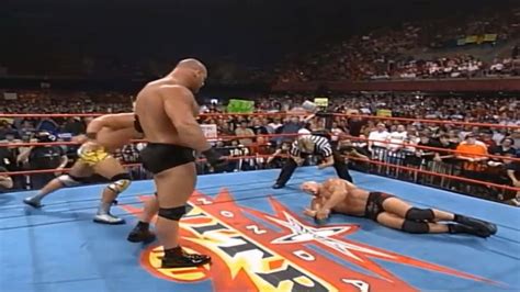 Goldberg Vs Jeff Jarrett Vs Kevin Nash Vs Scott Steiner Wcw Championship Match Goldberg Vs