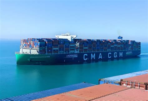 Cma Cgm Confirms March Delivery For 6th Lng Powered Ulcv Lng Prime
