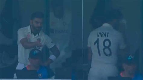Watch Virat Kohli Vents His Frustration In Dressing Room After Controversial Dismissal Then