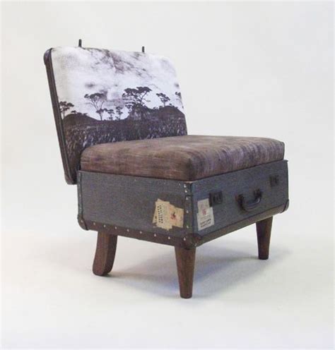 21 Inspiring Suitcase Chairs Vintage Suitcase Decor Suitcase Chair