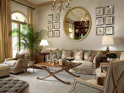 Classic Living Room Nicely Decorated With Great Detail Including