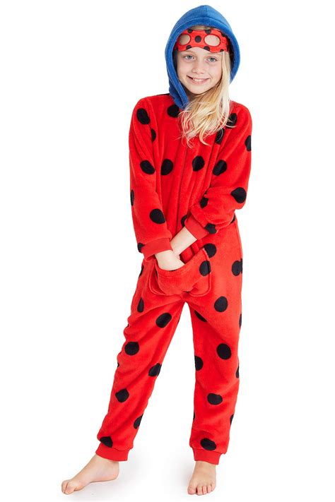 Buy Miraculous Ladybug Hooded Onesie For Girls Online At Desertcartindia