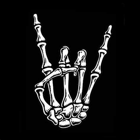 Rock On In 2019 Skull Hand Tattoo Skeleton Hand Tattoo Rock Hand