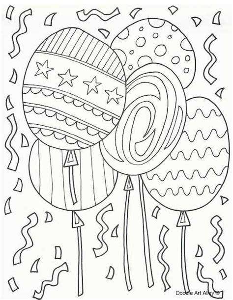 14 Happy Birthday Colouring Pages For Spreading Birthday Cheer