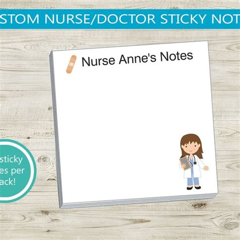 Sticky Notes For Nurses Etsy