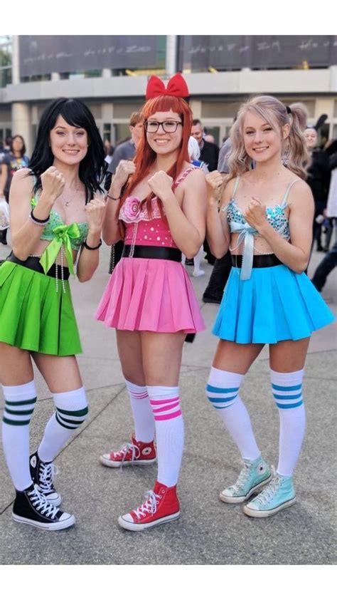powerpuff girls cosplaytwinsies in 2019 powerpuff girls costume powerpuff girls halloween