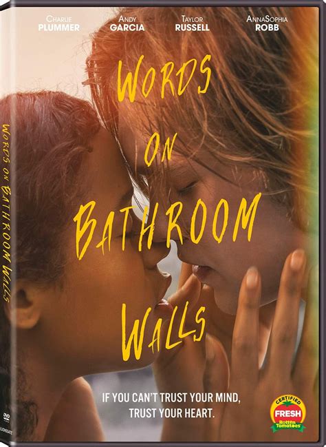 With charlie plummer, andy garcia, taylor russell, annasophia robb. Words on Bathroom Walls DVD Release Date November 17, 2020