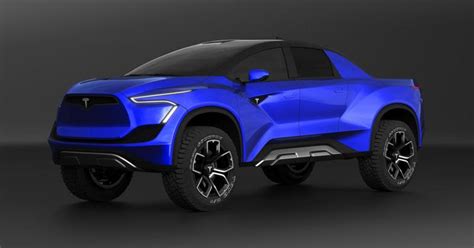 This Concept Imagines What A Tesla Pickup Truck Might Look Like Maxim