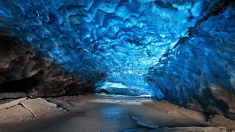 Stones Blue Ice Cave Skaftafell Iceland Wallpapers Hd