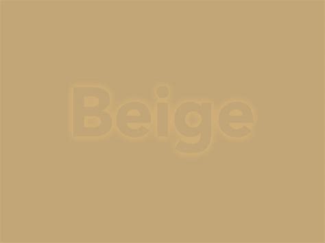 Beige