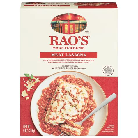 Save On Raos Made For Home Meat Lasagna Order Online Delivery Stop