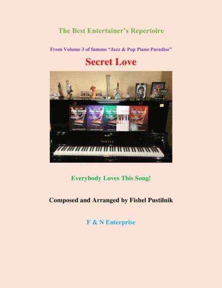 Secret Love For Piano Video Free Music Sheet