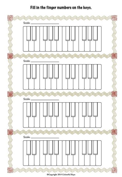 Printable Piano Keyboard Pdf