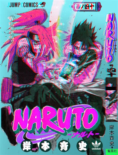 Naruto Vaporwave Aesthetic Wallpaper