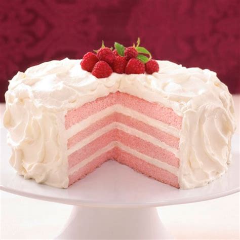 Raspberry Champagne Cream Cake Recipes Pampered Chef Us Site