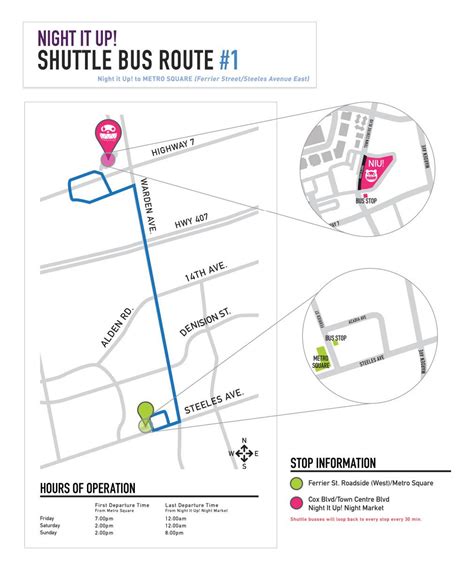 Bus Map Route 1