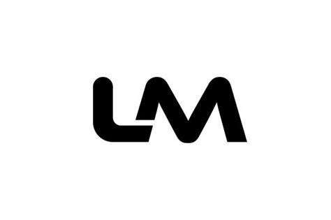 Lm Logo Design Vector Illustration Par Xcoolee · Creative Fabrica