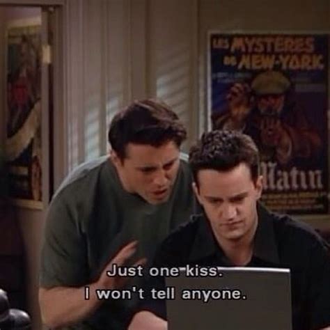 Joey And Chandler Friends Quotes Quotesgram