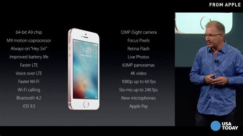 Apple Goes Retro With 399 Iphone Se Smaller Ipad Pro