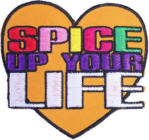 Spice Girls Spice Up Your Life Iron On Patch Uk Clothing
