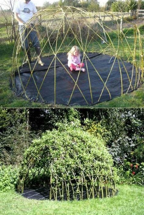 10 Lovely Living Willow Playhouse Every Kid Wants To Have Gardens