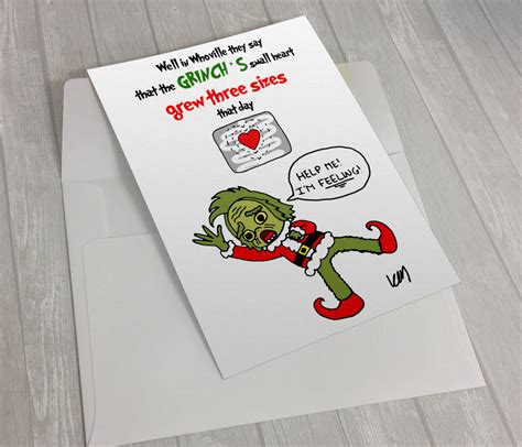 The Grinch Christmas Card The Grinch Who Stole Christmas