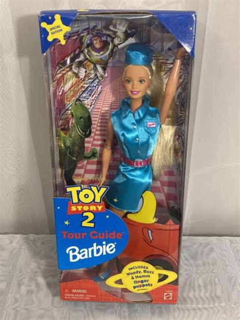 1999 Mattel Barbie Disney Pixar Toy Story 2 Tour Guide Doll 24015 For