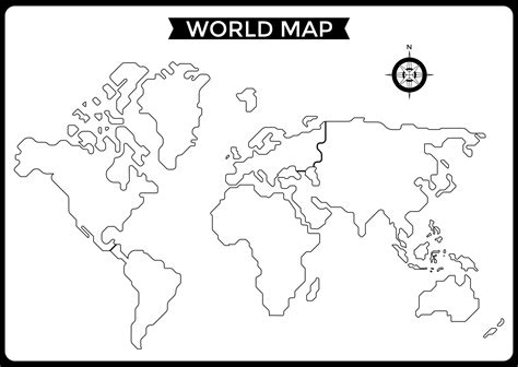 Blank Political Map Of World A4 Size Porn Sex Picture