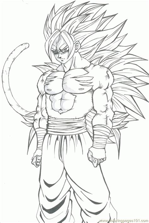 Pypus is now on the social networks, follow him and get latest free coloring pages and much more. Dragon Ball Z Coloring Pages Super Saiyan 5 - Coloring Home