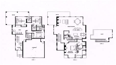 House Plans 4 Bedrooms Upstairs  Maker See