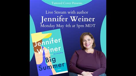 Live Stream With Jennifer Weiner Youtube