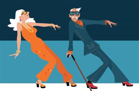 Royalty Free Older Couple Dancing Clip Art Vector Images And Illustrations Istock
