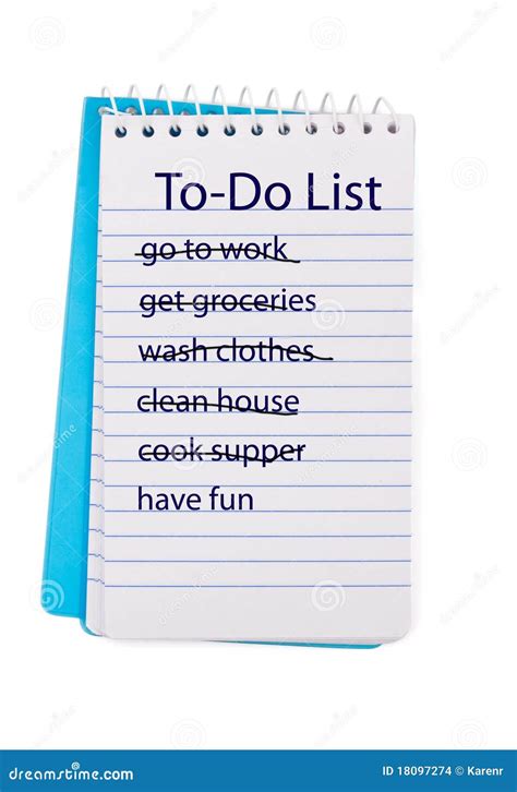Making Time For Fun Stock Photo Image Of Notes Copy 18097274