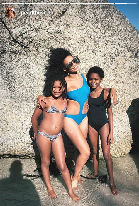 Hot Mama Pearl Thusi Flaunts Fit Bikini Body On Holiday Okmzansi