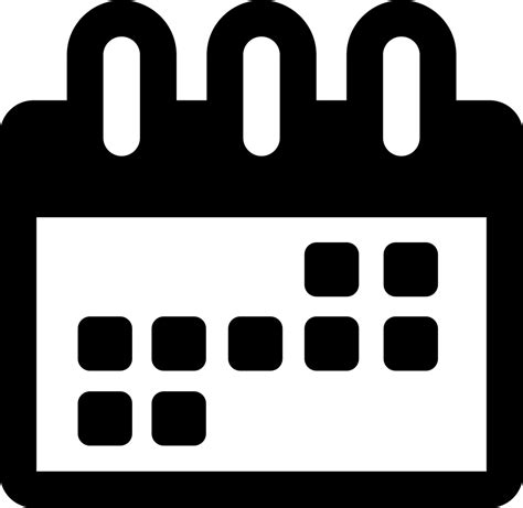 Calendar Svg Png Icon Free Download 5821 Onlinewebfontscom