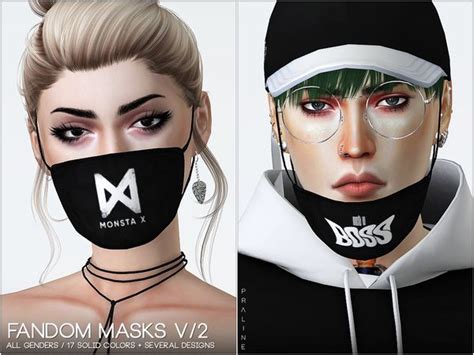 Pralinesims Fandom Masks V2 Sims Mask Sims 4 Cc Makeup