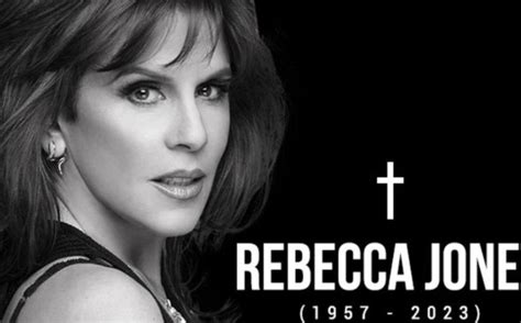 Muere Rebecca Jones Famosa Actriz Mexicana Revista Imx